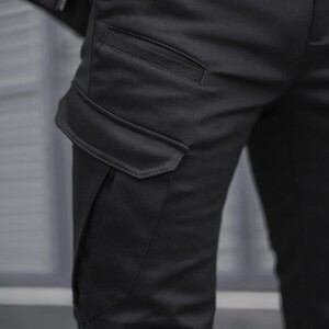 Фото - Утеплені штани Pobedov trousers Tactical чорного кольору - Men box