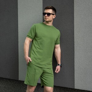 Фото - Оливкові чоловічі шорти Pobedov Nebo - Men box