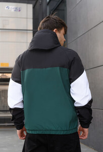 Фото - Вітровка із зеленими вставками Staff vo black & green - Men box