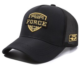 Фото - Мужская черная бейсболка Narason с желтым лого Force - Men box