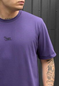 Фото - Фиолетовая молодежная футболка Staff violet logo - Men box