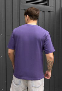 Фото - Фиолетовая молодежная футболка Staff violet logo - Men box