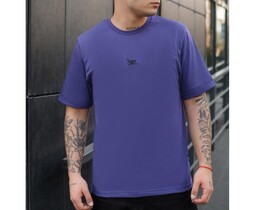 Фото - Фіолетова молодіжна футболка Staff violet logo - Men box