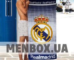 Фото - Мужское пляжное полотенце Realmadrid - Men box