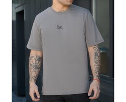 Фото - Брендированная серая футболка Staff gray logo - Men box