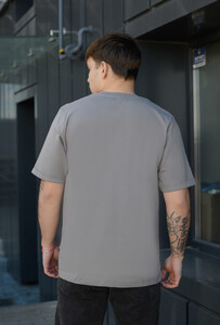 Фото - Брендированная серая футболка Staff gray logo - Men box