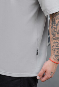 Фото - Серая оверсайз футболка Staff gray oversize - Men box
