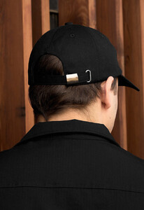 Фото - Черная кепка с белым логотипом Staff black logo - Men box