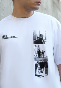 Фото - Белая оверсайз футболка Staff professional oversize - Men box