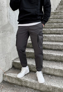 Фото - Всесезонные штаны карго Staff cargo sj gray - Men box