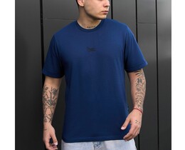 Фото - Синяя брендированная футболка Staff blue logo - Men box