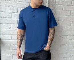 Фото - Синяя брендированная футболка Staff blue logo - Men box
