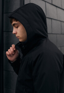 Фото - Повседневная мужская куртка Staff soft shell ob black - Men box