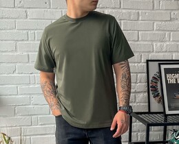 Фото - Футболка цвета хаки от бренда Staff khaki basic - Men box