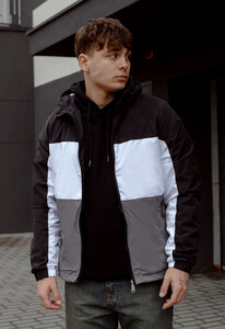 Фото - Чоловіча демісезонна вітровка Staff ta black & gray - Men box