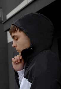 Фото - Чоловіча демісезонна вітровка Staff ta black & gray - Men box