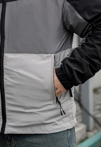 Фото - Вітровка чорно-сірого кольору Staff ta black & light gray - Men box