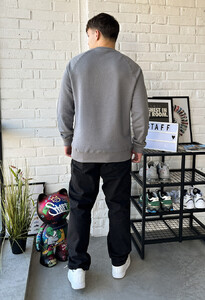 Фото - Повседневный серый свитшот Staff gray logo - Men box