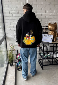 Фото - Молодіжне оверсайз худі Staff money oversize - Men box