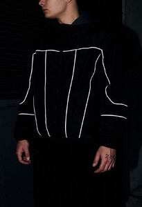 Фото - Мужская двухсторонняя ветровка Staff black kant reflective - Men box