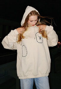 Фото - Молодіжне бежеве худі Staff x White Dog beige аплікація - Men box