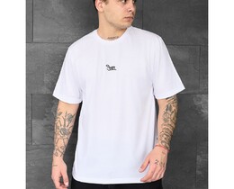 Фото - Біла футболка з логотипом Staff white logo - Men box