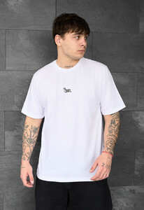 Фото - Біла футболка з логотипом Staff white logo - Men box