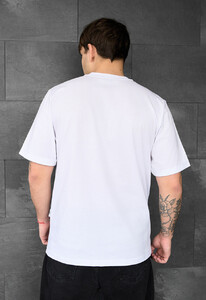 Фото - Біла футболка з логотипом Staff white logo - Men box