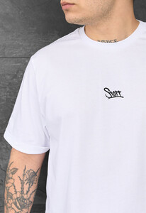 Фото - Біла футболка з логотипом Staff white logo - Men box