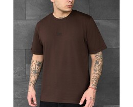 Фото - Коричнева футболка з логотипом Staff brown logo - Men box