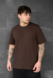 Фото - Коричнева футболка з логотипом Staff brown logo - Men box