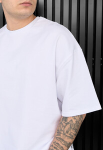 Фото - Повсякденна футболка Staff white oversize premium - Men box
