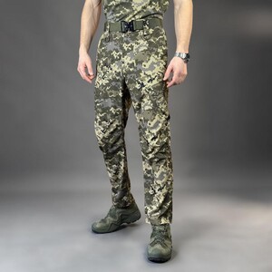 Фото - Пиксельные штаны-карго Pobedov Tactical Soft Waterproof - Men box