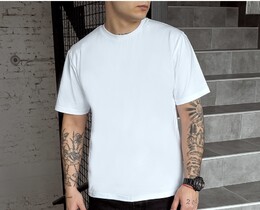 Фото - Базова біла футболка Staff white basic - Men box