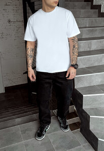 Фото - Базова біла футболка Staff white basic - Men box
