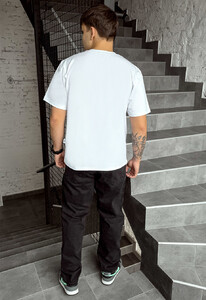 Фото - Базова біла футболка Staff white basic - Men box
