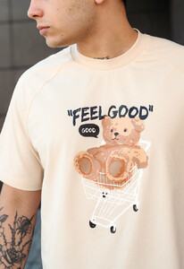 Фото - Молодіжна футболка з ведмедиком Staff feel good - Men box