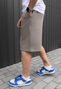 Фото - Базовые серые шорты на лето Staff nes gray - Men box