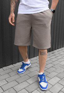 Фото - Базовые серые шорты на лето Staff nes gray - Men box