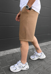 Фото - Коричневые хлопковые шорты Staff nes brown - Men box