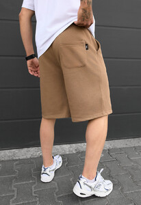 Фото - Коричневые хлопковые шорты Staff nes brown - Men box