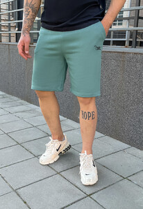 Фото - Бирюзовые трикотажные шорты Staff dje turquoise logo - Men box