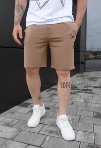 Фото - Мужские шорты коричневого цвета Staff brown logo - Men box