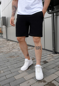 Фото - Шорты с бордовыми лампасами Staff black lampas bordo - Men box