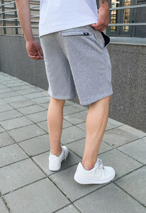 Фото - Шорты цвета серый меланж Staff sa gray melange - Men box