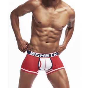 Фото - Мужские боксеры Bshetr красного цвета (сетка) - Men box
