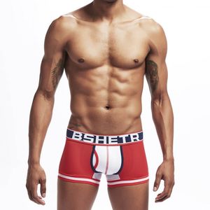 Фото - Мужские боксеры Bshetr красного цвета (сетка) - Men box