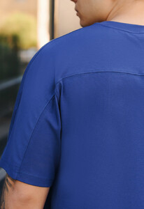 Фото - Повсякденна синя футболка Staff reglan blue - Men box