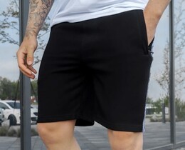 Фото - Шорты с нашивками-лампасами Staff black lampas logo - Men box
