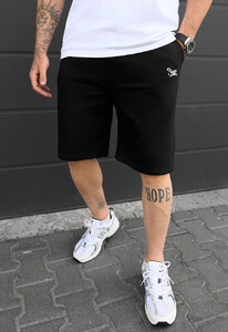 Фото - Чорні брендовані шорти Staff nes black logo - Men box